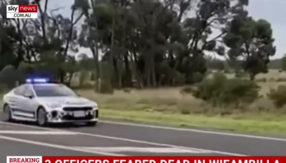 Seis personas, entre ellas dos policías, murieron baleadas el lunes al ser emboscadas en una zona rural de Australia. (Foto: YouTube Sky News Australia)