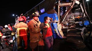 “Vino embalado y nos llevó a todos”: bus provocó choque múltiple y dejó 15 heridos en la Vía Evitamiento | FOTOS