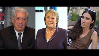 Mario Vargas Llosa, Michelle Bachelet y Yoani Sánchez, entre los más influyentes