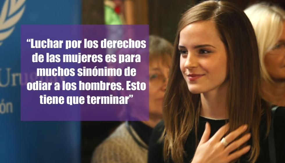 Emma Watson: Su discurso en la ONU sobre el feminismo en 10 frases. (Perú21)