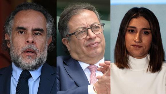 El presidente Colombiano se ha visto acorralado ante los escándalos de sus íntimos funcionarios Benedetti y Sarabia. (Getty Images).