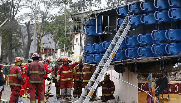 Cerro San Cristóbal: Cifra de nueve muertos en accidente se mantiene. (Luis Centurión)