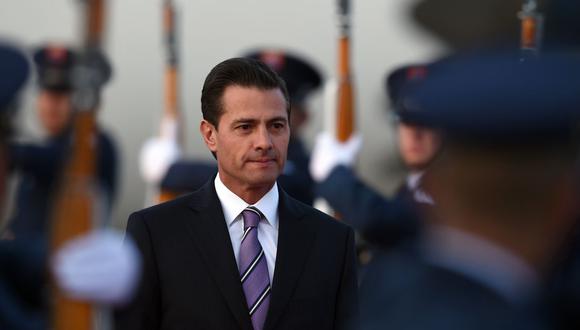 La investigación de México sobre las acusaciones de Odebrecht se abrió a principios de 2017, pero no dio lugar a ningún cargo hasta después de que expiró el mandato de Peña Nieto a fines de 2018. (AFP).