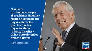 Mario Vargas Llosa: En 10 frases, su crítica a Ollanta Humala y Venezuela