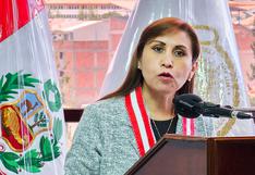 Fiscalía pide al Poder Judicial suspender por 36 meses a Patricia Benavides