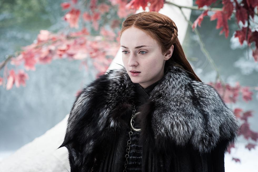 La actriz Sophie Turner conversó con Entertainment Weekly sobre el futuro de Sansa Stark en "Game Of Thrones".  (Fotos: HBO)