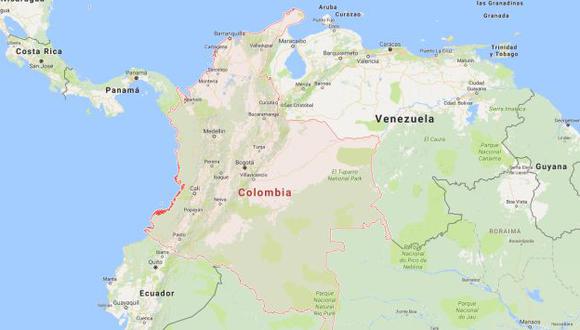 Colombia: Sismo de grado 6,0 remeció noreste de Medellín. (Google Maps)