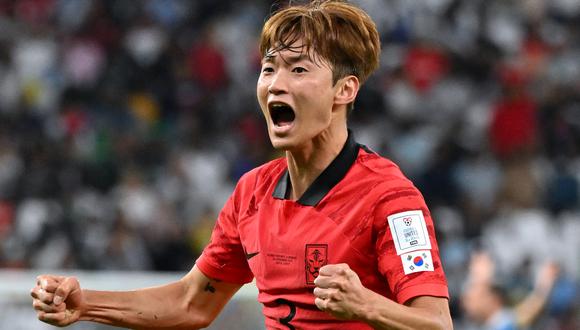Corea del Sur y Uruguay empataron sin goles en el Education City Stadium por el Grupo H. (Foto: AFP)