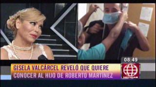 Gisela Valcárcel confesó que le gustaría conocer a hijo de Roberto Martínez [Video]