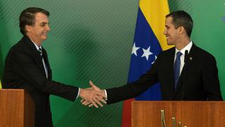 Bolsonaro se compromete con Guaidó a buscar la democracia en Venezuela