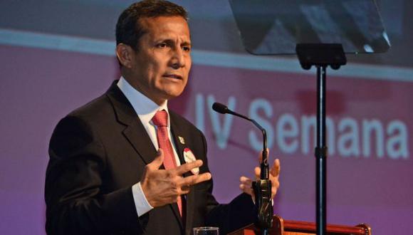 Ollanta Humala se centró en resaltar los logros de su campaña y no hizo mea culpa. (USI)