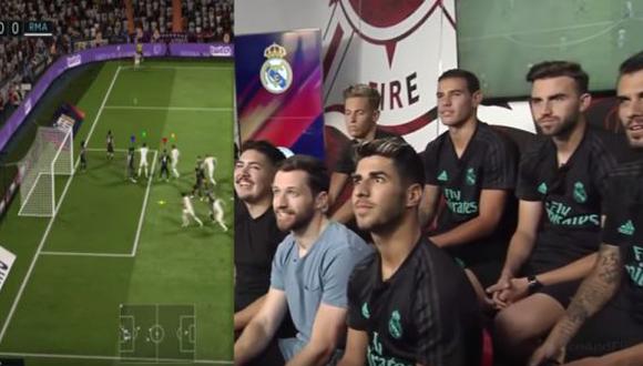 Real Madrid: Jugadores merengues se desafiaron en videojuego 'FIFA 18'