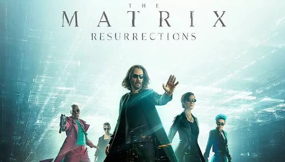 Póster oficial de 'Matrix Resurrections' con Neo y Trinity de vuelta. (Foto: Warner Bros)