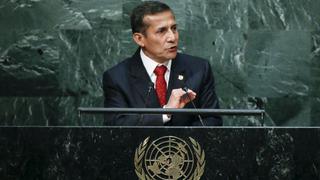 Humala: 'En mi gestión 1,3 millones de peruanos salieron de la pobreza'