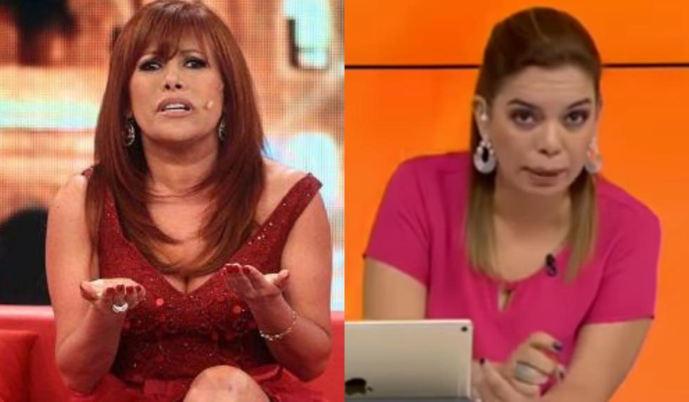 Magaly Medina y Milagros Leiva se enfrentan en ATV. (Collage)
