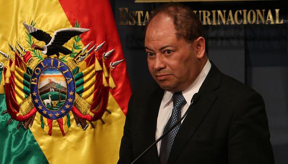 El exministro boliviano de Gobierno (Interior), Carlos Romero, durante un acto oficial en 2016. (Foto: EFE/Archivo)