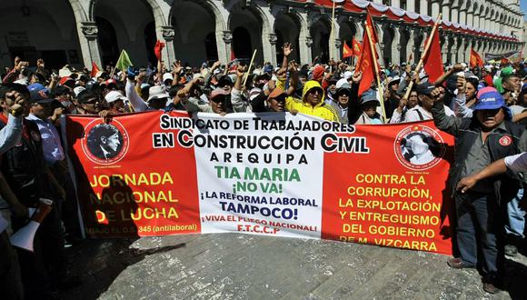 Alcalde de Arequipa dijo el el proyecto Tía María no es viable. (Foto: GEC/Archivo)
