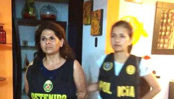 CAPTURADA. Julie Alegría fue detenida por ser presunta integrante de una red de tráfico de terrenos.