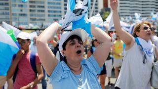 Miles festejan triunfo de Lacalle Pou en Uruguay | FOTOS