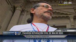 Waldo Ríos pagó el S/.1 millón que le adeudaba al Estado
