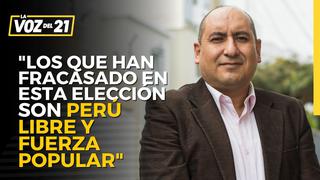 Richard Arce: “Los que han fracasado en esta elección son Perú Libre y Fuerza Popular”