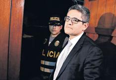 Fiscal José Domingo Pérez internado de emergencia por una apendicitis [VIDEO]