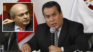 Ministro Adrianzén negó enfrentamiento con premier por permanencia en CIDH