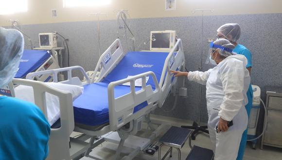 El hospital Goyeneche está destinado para atender a pacientes de otras patologías y a la vez infectados con COVID-19 (Foto: Eduardo Barreda)