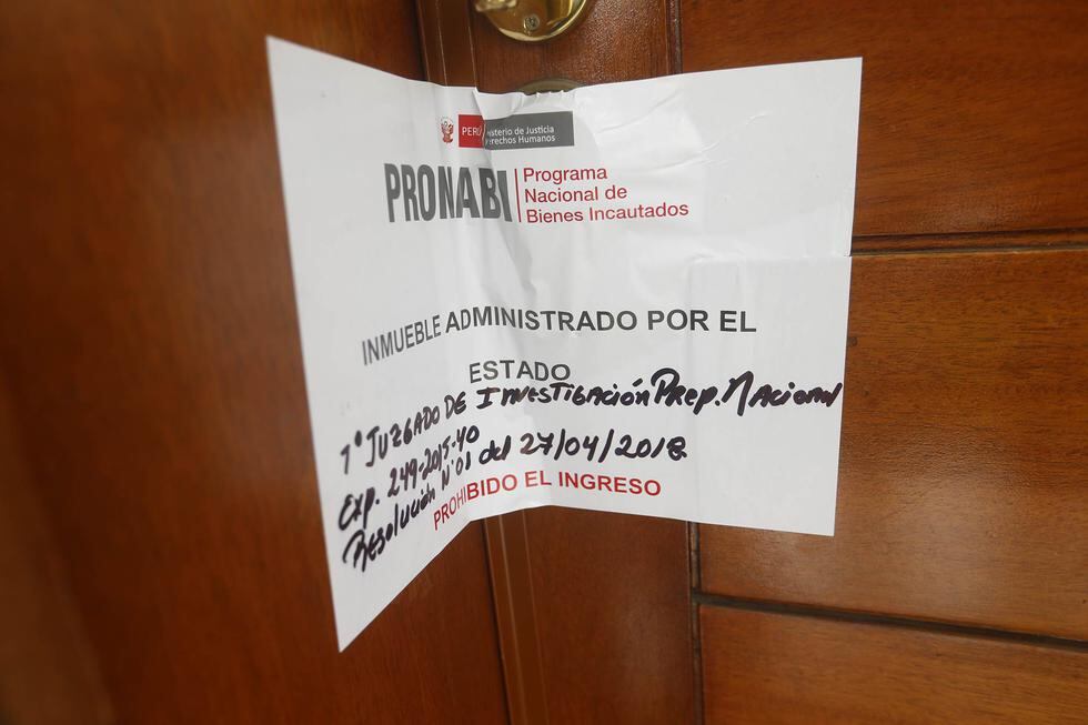 Así luce la casa de Ollanta Humala y Nadine Heredia tras la incautación. (Mario Zapata/Perú21)