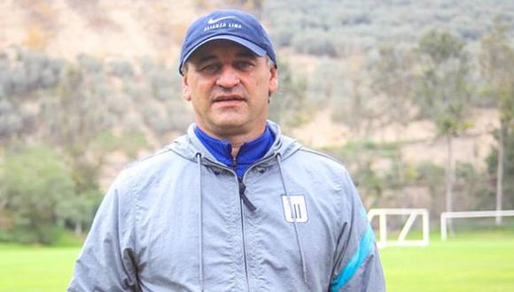 Carlos Bustos no dirigirá a Alianza Lima ante Ayacucho FC. (Foto: Alianza Lima)