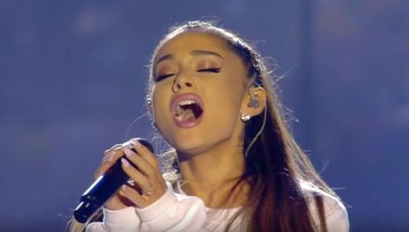 Ariana Grande lanzó 'Somewhere Over The Rainbow' como un sencillo benéfico para Manchester. (BBC)