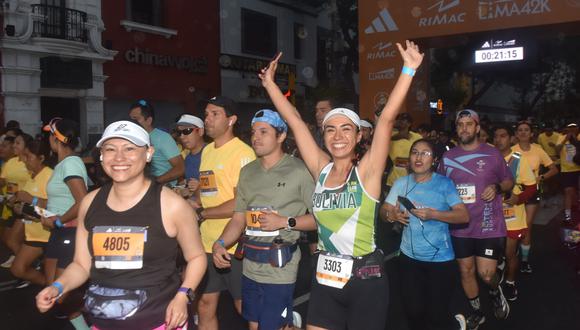 Así se vivió la Maratón Lima 42K. (Foto: Javier Zapata)