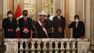 Pedro Castillo y Mirtha Vásquez saludan designaciones de Juan Carrasco y Jorge Prado como ministros