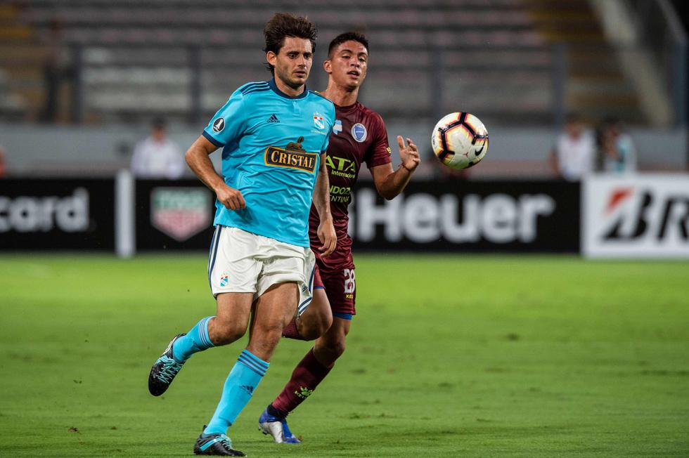 Sporting Cristal igualó 1-1 ante Godoy Cruz en el Nacional por la Copa Libertadores. (AFP)
