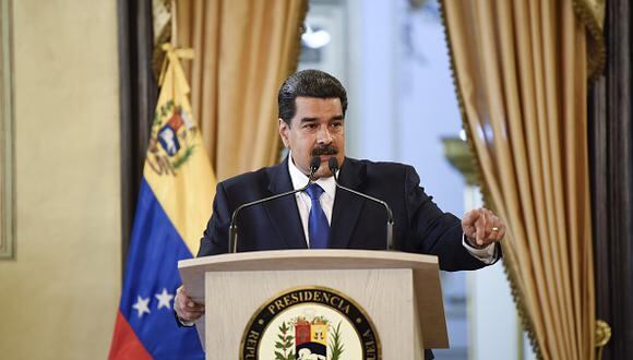 Maduro ve a Guaidó como "una circunstancia que va a pasar" y dijo que hay que hablar con "toda la oposición en su conjunto para ver lo que está pensando". (Getty)