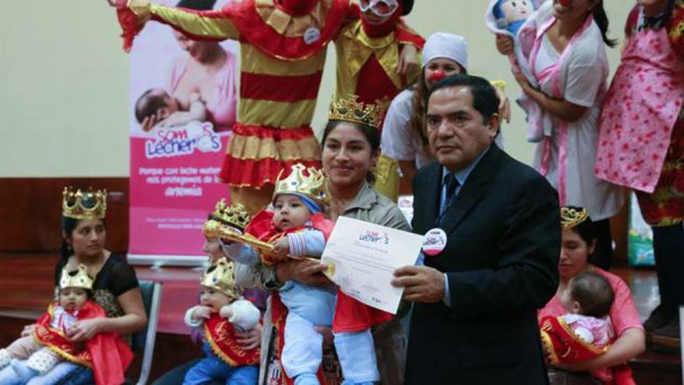 Premian al ‘Bebé Mamoncito’ que ganó concurso en San Juna de Lurigancho. (Difusión)