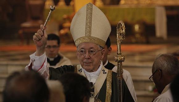 Cardenal Cipriani pidió a los fieles rezar por la familia y la juventud. (Piko Tamashiro)
