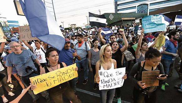 GRAVE CRISIS. Las protestas en Nicaragua llevan más de 100 días. (USI)