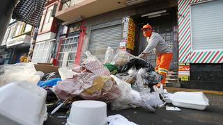 Recogerán 680 toneladas de basura del Cercado de Lima tras fiestas de Año Nuevo