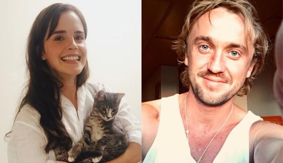 Emma Watson y Tom Felton encienden los rumores de una posible relación con esta fotografía. (Foto: Instagram)