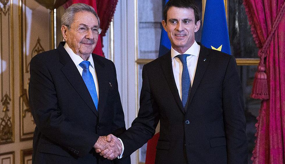 Cuba: Raúl Castro terminó su visita a Francia resaltada por la &quot;diplomacia económica&quot;. (EFE)