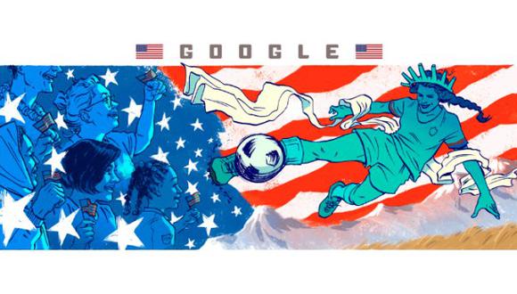 Google celebra la octava edición del torneo con una serie de doodles de artistas invitados que representan a cada uno de los países competidores. (Foto: Google)