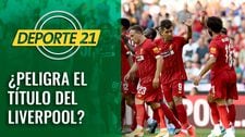 ¿Peligra el título del Liverpool?