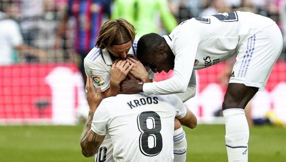 El análisis de Luka Modric tras la victoria de Real Madrid sobre Barcelona. (Foto: EFE)