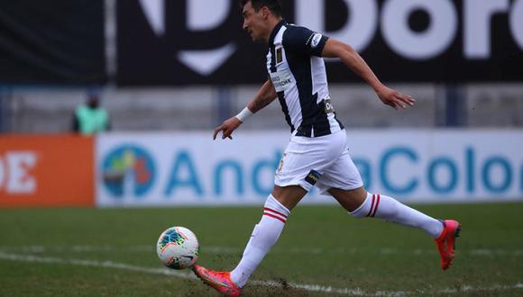 Ante Sport Huancayo, Benítez anotó su primer gol en el fútbol peruano. (Foto: Liga 1)