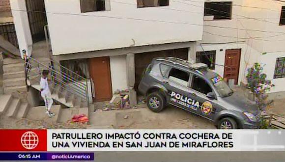 Policía Nacional abrió investigación a nivel interno en la comisaría Laderas de Villa. (Captura: América Noticias)