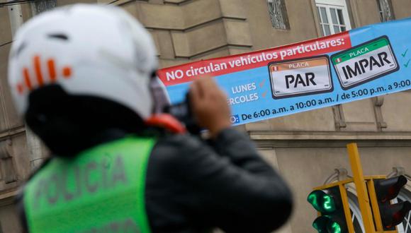 Municipalidad de Lima dispuso modificaciones en el marco de la segunda etapa del plan de restricción vehicular ‘pico y placa’. (Foto: MML)