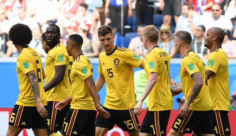 Thomas Meunier anotó en el determinante encuentro de la Copa del Mundo 2018. (AFP)