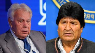 Felipe González: El error de Evo Morales fue creerse “imprescindible”
