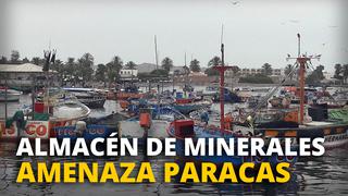Paracas: Almacén de minerales del nuevo puerto amenaza la reserva natural